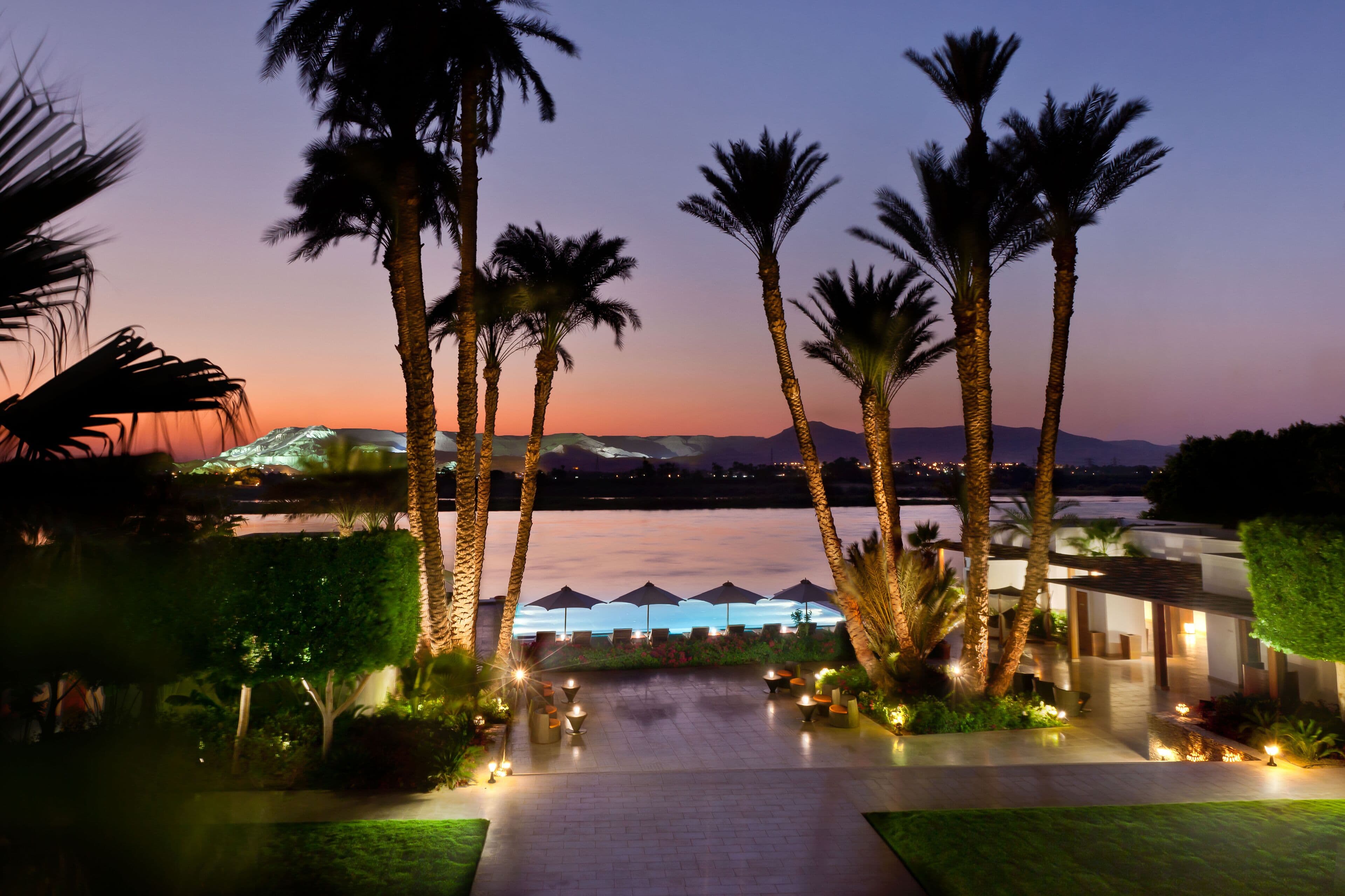 Hilton Luxor Resort & Spa med pool og Nil-udsigt