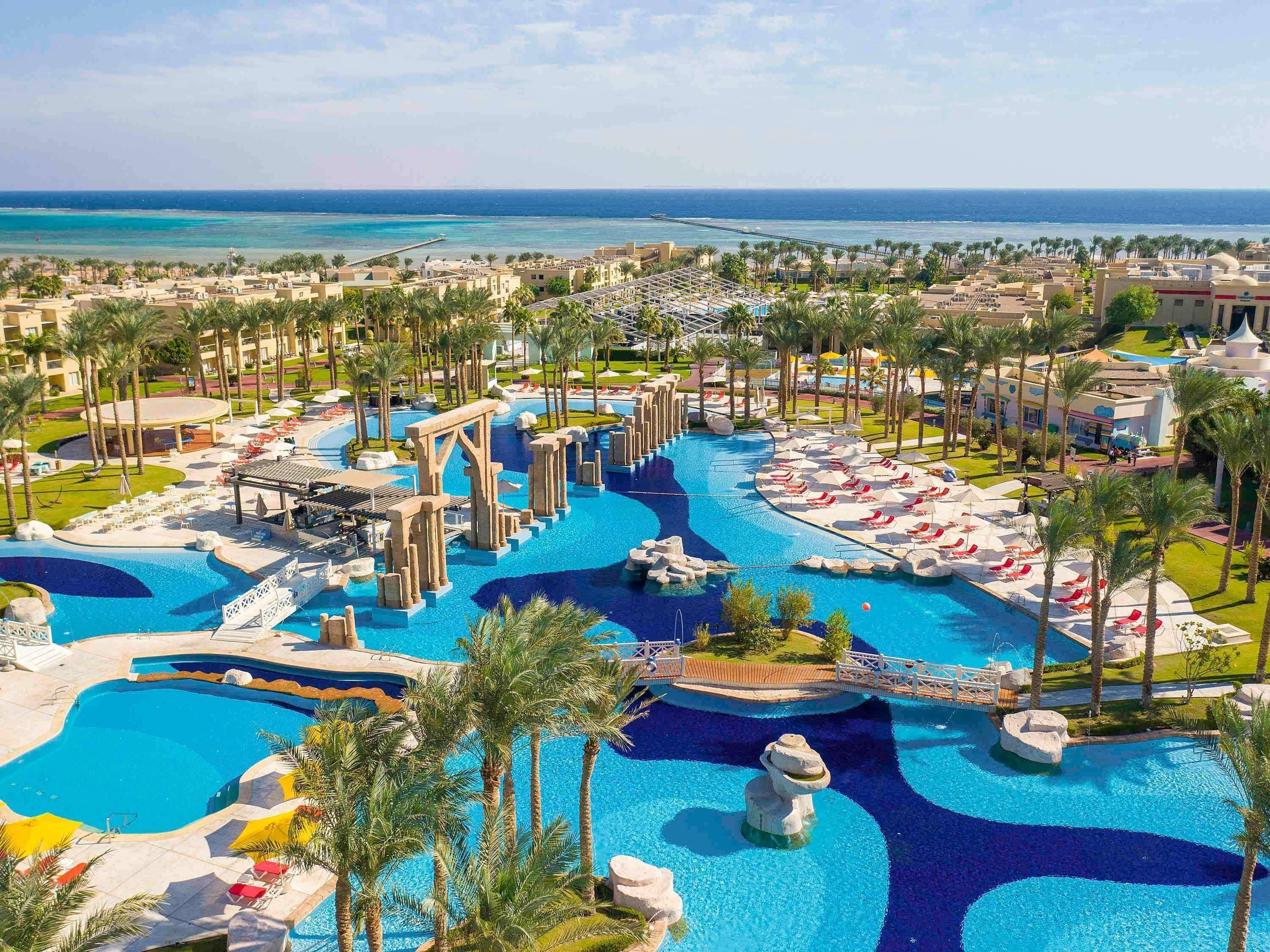 Rixos Premium Seagate Resort med pools og strand